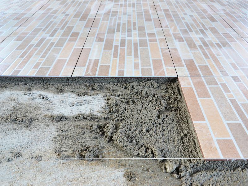 Entryway Tile Installation